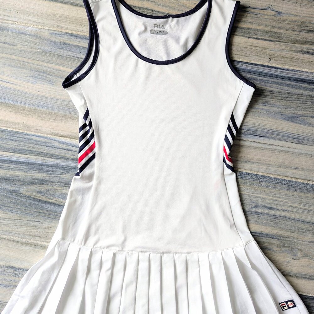FILA Heritage Tennis Pickleball Tank Dress Size 36 Small Brand New